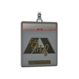 Sticker Slab | CacaNito (Gold) | Copenhagen 2024