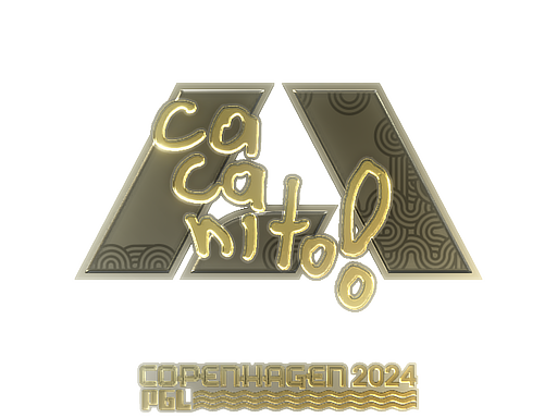 Sticker | CacaNito (Gold) | Copenhagen 2024