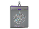 Sticker Slab | chopper (Glitter) | Copenhagen 2024