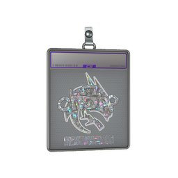 Sticker Slab | chopper (Glitter) | Copenhagen 2024