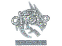 Sticker | chopper (Glitter) | Copenhagen 2024