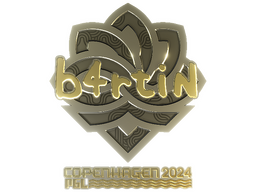 Sticker | b4rtiN (Gold) | Copenhagen 2024