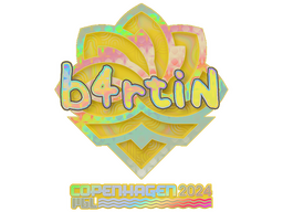 Sticker | b4rtiN (Holo) | Copenhagen 2024