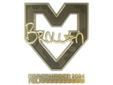 Sticker | Brollan (Gold) | Copenhagen 2024