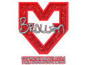 Sticker | Brollan (Glitter) | Copenhagen 2024