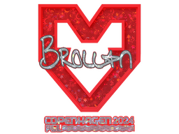 Sticker | Brollan (Glitter) | Copenhagen 2024