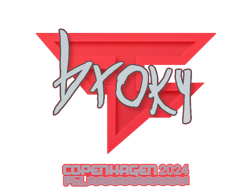 Sticker | broky | Copenhagen 2024