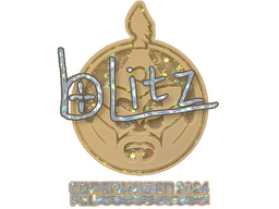 Sticker | bLitz (Glitter) | Copenhagen 2024