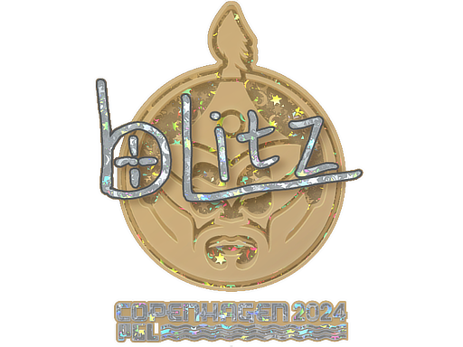Sticker | bLitz (Glitter) | Copenhagen 2024