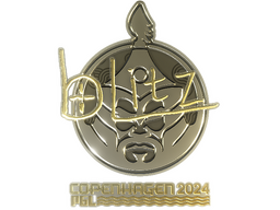 Sticker | bLitz (Gold) | Copenhagen 2024