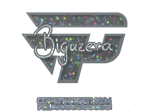 Sticker | biguzera (Glitter) | Copenhagen 2024