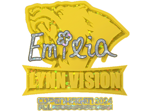 Sticker | EmiliaQAQ (Glitter) | Copenhagen 2024