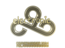 Sticker | electronic (Gold) | Copenhagen 2024