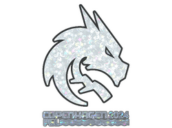 Sticker | Team Spirit (Glitter) | Copenhagen 2024