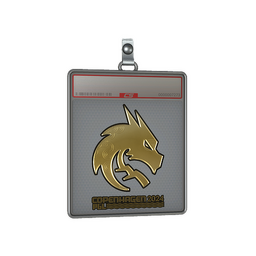 Sticker Slab | Team Spirit (Gold) | Copenhagen 2024