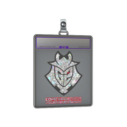 Sticker Slab | G2 Esports (Glitter) | Copenhagen 2024