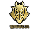 Sticker | G2 Esports (Gold) | Copenhagen 2024