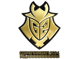 Sticker | G2 Esports (Gold) | Copenhagen 2024