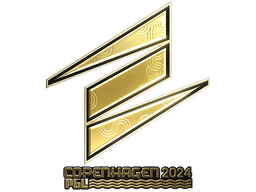 Sticker | ECSTATIC (Gold) | Copenhagen 2024