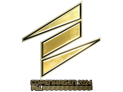 Sticker | ECSTATIC (Gold) | Copenhagen 2024