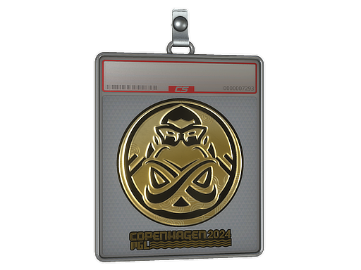 Sticker Slab | ENCE (Gold) | Copenhagen 2024