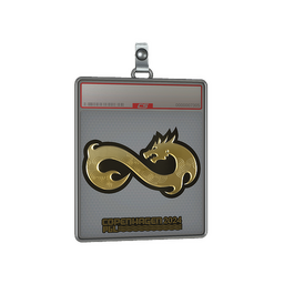 Sticker Slab | Eternal Fire (Gold) | Copenhagen 2024