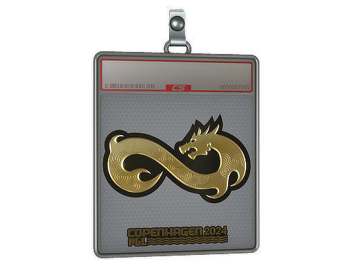 Sticker Slab | Eternal Fire (Gold) | Copenhagen 2024