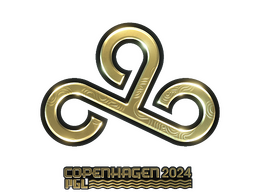 Sticker | Cloud9 (Gold) | Copenhagen 2024
