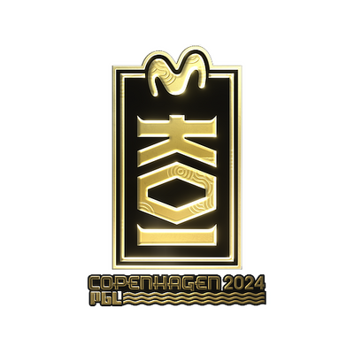 Sticker | KOI (Gold) | Copenhagen 2024