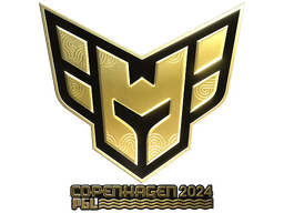Sticker | Heroic (Gold) | Copenhagen 2024