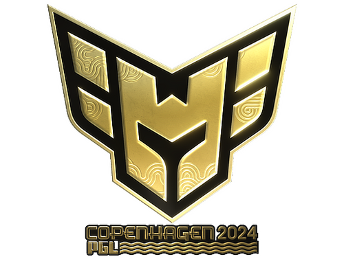 Sticker | Heroic (or) | Copenhague 2024