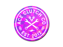 Sticker | Ace Clutch Co. (Holo)