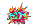 Sticker | Go Boom (Glitter)