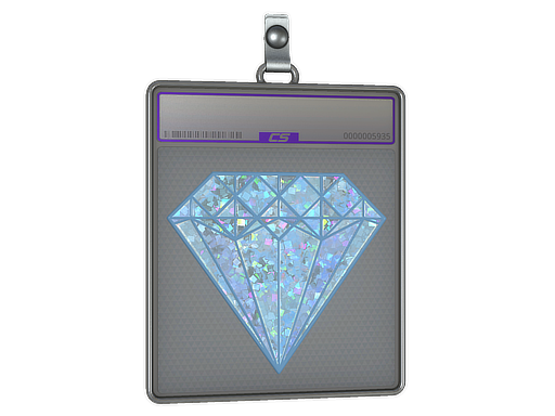 Sticker Slab | Blue Gem (Glitter)