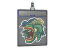 Sticker Slab | Baby Fire Serpent