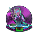 Sticker | DJ Safecracker (Lenticular)