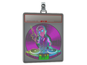 Sticker Slab | DJ Safecracker (Lenticular)