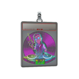 Sticker Slab | DJ Safecracker (Lenticular)