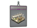Sticker Slab | Overpass Diorama (Foil)