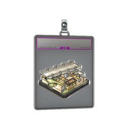 Sticker Slab | Overpass Diorama (Foil)