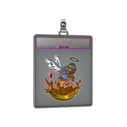 Sticker Slab | In The Fire (Foil)