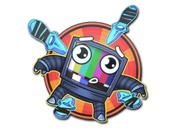 Sticker | TV On Mirage