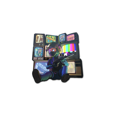 Sticker | TV Installation (Lenticular)