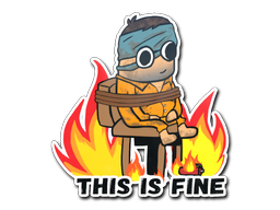 Sticker | This Is Fine (H)