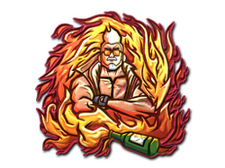 Sticker | Romanov's Fire (Foil)