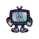 Sticker | Global TV (Lenticular)