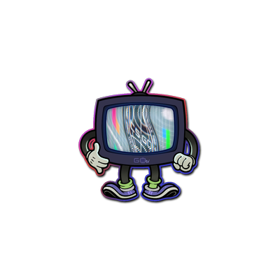 Sticker | Global TV (Lenticular)