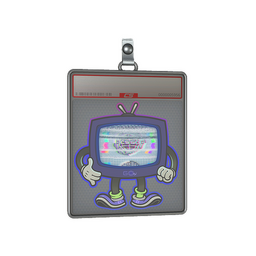 Sticker Slab | Global TV (Lenticular)
