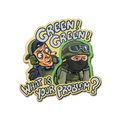Sticker | Green's Problem