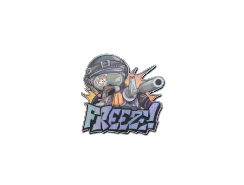 Sticker | Freeze (lenticulaire)